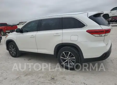 TOYOTA HIGHLANDER 2019 vin 5TDKZRFH3KS552219 from auto auction Copart