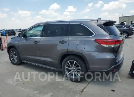 TOYOTA HIGHLANDER 2019 vin 5TDKZRFH3KS574687 from auto auction Copart