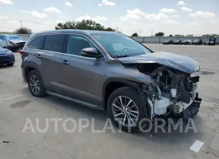 TOYOTA HIGHLANDER 2019 vin 5TDKZRFH3KS574687 from auto auction Copart