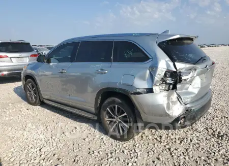 TOYOTA HIGHLANDER 2017 vin 5TDKZRFH9HS192690 from auto auction Copart