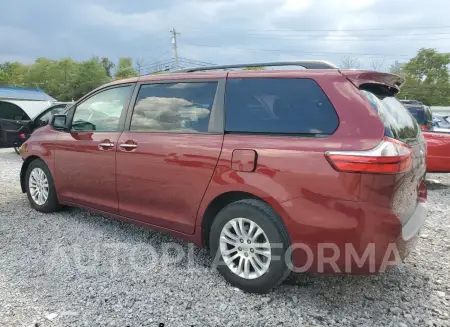 TOYOTA SIENNA XLE 2016 vin 5TDYK3DC9GS754072 from auto auction Copart