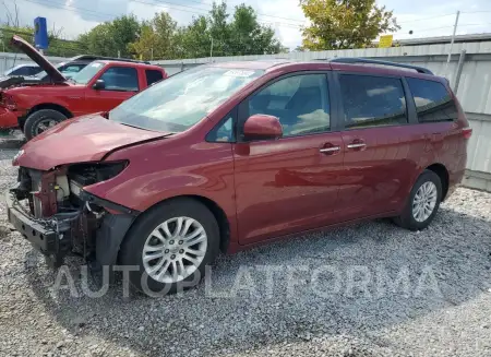 Toyota Sienna XLE 2016 2016 vin 5TDYK3DC9GS754072 from auto auction Copart