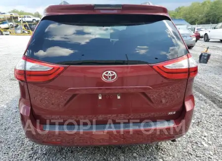 TOYOTA SIENNA XLE 2016 vin 5TDYK3DC9GS754072 from auto auction Copart