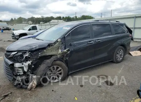 TOYOTA SIENNA XLE 2022 vin 5TDYRKEC0NS101938 from auto auction Copart