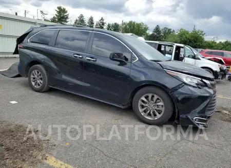 TOYOTA SIENNA XLE 2022 vin 5TDYRKEC0NS101938 from auto auction Copart