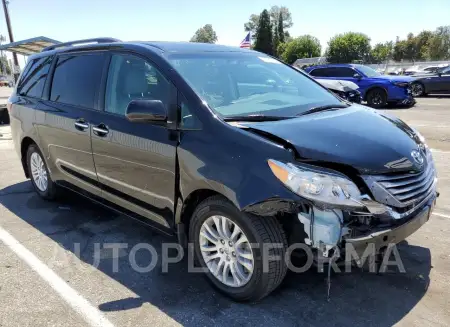 TOYOTA SIENNA XLE 2017 vin 5TDYZ3DC9HS890800 from auto auction Copart