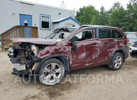 TOYOTA HIGHLANDER 2017 vin 5TDYZRFH9HS199861 from auto auction Copart