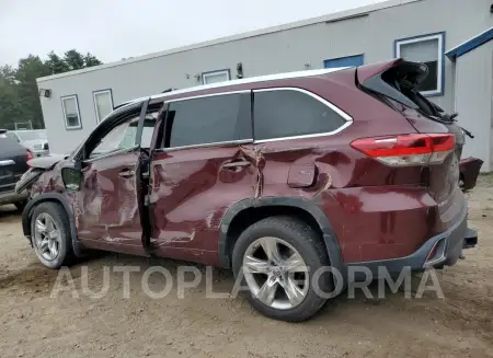 TOYOTA HIGHLANDER 2017 vin 5TDYZRFH9HS199861 from auto auction Copart