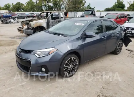 Toyota Corolla 2015 2015 vin 5YFBURHEXFP357461 from auto auction Copart