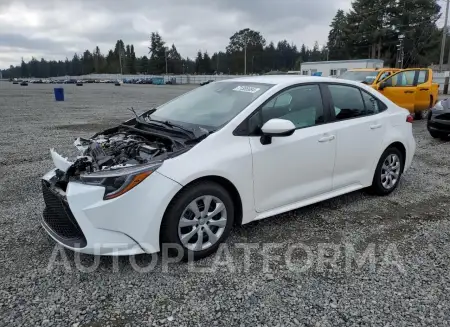 TOYOTA COROLLA LE 2021 vin 5YFEPMAE0MP247047 from auto auction Copart