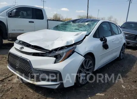 Toyota Corolla 2021 2021 vin 5YFS4MCE0MP072890 from auto auction Copart