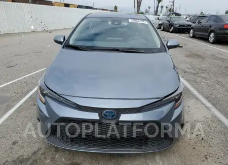 TOYOTA COROLLA LE 2021 vin JTDEAMDE8MJ008640 from auto auction Copart