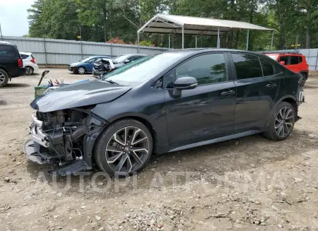 Toyota Corolla 2021 2021 vin JTDT4MCE2MJ062645 from auto auction Copart