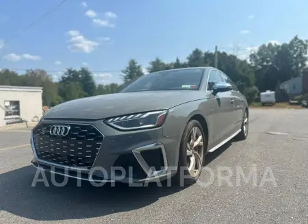 AUDI S4 PREMIUM 2021 vin WAUB4AF49MA027529 from auto auction Copart