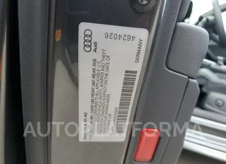 AUDI A4 PREMIUM 2022 vin WAUDAAF4XNN005051 from auto auction Copart