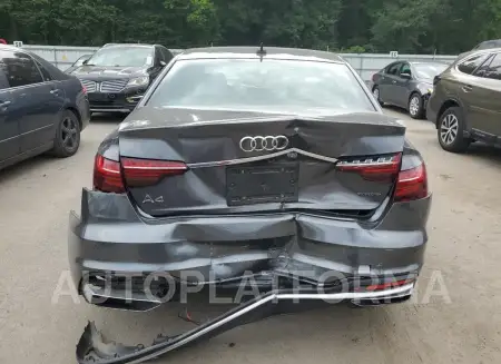 AUDI A4 PREMIUM 2022 vin WAUDAAF4XNN005051 from auto auction Copart