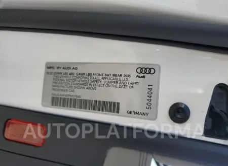 AUDI A4 PREMIUM 2023 vin WAUEAAF45PN011640 from auto auction Copart