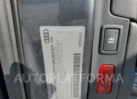 AUDI A5 PREMIUM 2018 vin WAUENCF50JA003405 from auto auction Copart