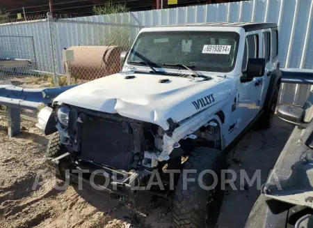 JEEP WRANGLER U 2020 vin 1C4HJXDG8LW186081 from auto auction Copart