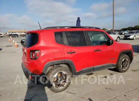 JEEP RENEGADE S 2017 vin ZACCJAAB7HPE60973 from auto auction Copart