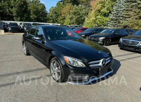 MERCEDES-BENZ C 400 4MAT 2015 vin 55SWF6GB2FU033481 from auto auction Copart