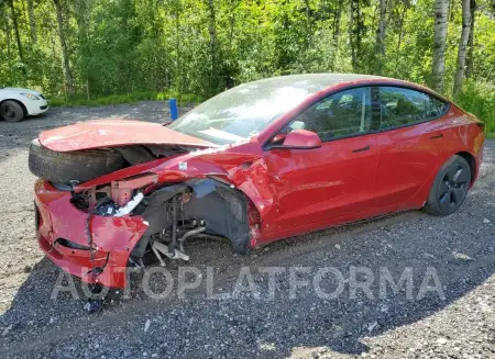 TESLA MODEL 3 2021 vin 5YJ3E1EA4MF853918 from auto auction Copart