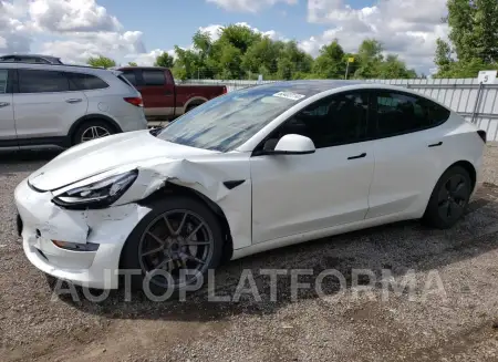 Tesla Model 3 2022 2022 vin 5YJ3E1EB4NF197133 from auto auction Copart