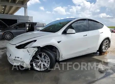 Tesla Model Y 2023 2023 vin 7SAYGDEE1PF590900 from auto auction Copart