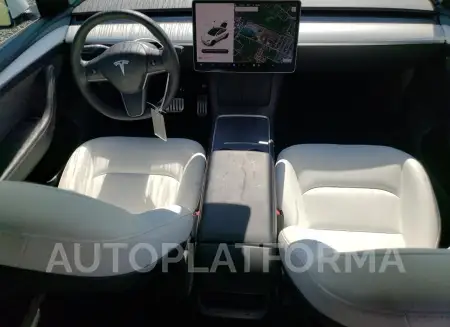 TESLA MODEL Y 2022 vin 7SAYGDEF4NF522385 from auto auction Copart