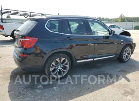 BMW X3 XDRIVE2 2016 vin 5UXWX9C55G0D84497 from auto auction Copart