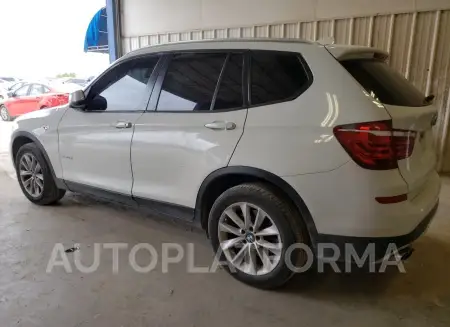 BMW X3 XDRIVE2 2016 vin 5UXWX9C5XG0D71826 from auto auction Copart