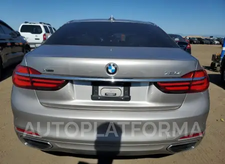 BMW 750 XI 2016 vin WBA7F2C59GG418801 from auto auction Copart