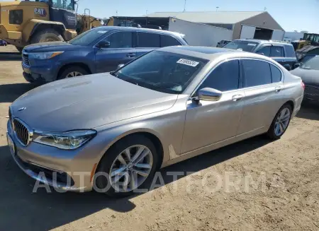 BMW 750 XI 2016 vin WBA7F2C59GG418801 from auto auction Copart