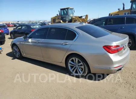 BMW 750 XI 2016 vin WBA7F2C59GG418801 from auto auction Copart