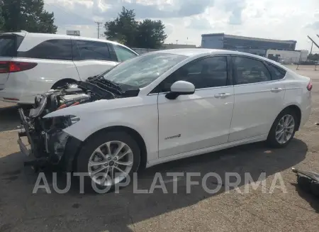 Ford Fusion SE 2019 2019 vin 3FA6P0LU8KR142965 from auto auction Copart