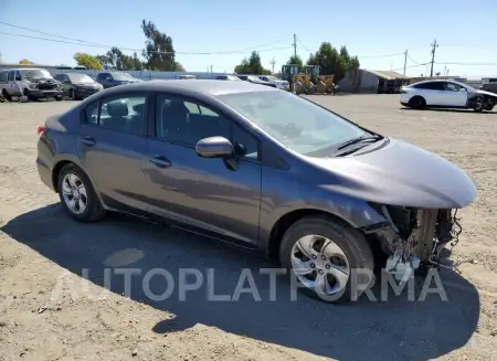 HONDA CIVIC LX 2015 vin 2HGFB2F57FH503615 from auto auction Copart