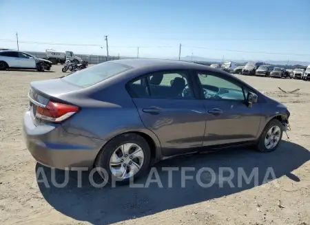 HONDA CIVIC LX 2015 vin 2HGFB2F57FH503615 from auto auction Copart