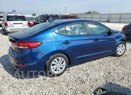 HYUNDAI elantra se 2018 vin 5NPD74LF3JH386650 from auto auction Copart