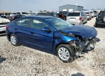 HYUNDAI elantra se 2018 vin 5NPD74LF3JH386650 from auto auction Copart