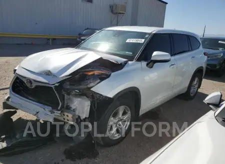 Toyota Highlander 2022 2022 vin 5TDBZRBH4NS591217 from auto auction Copart