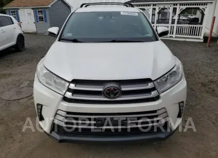 TOYOTA HIGHLANDER 2019 vin 5TDBZRFH4KS943542 from auto auction Copart