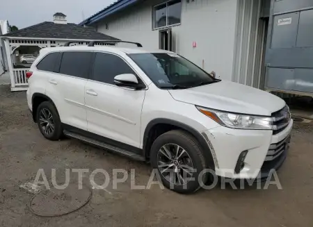 TOYOTA HIGHLANDER 2019 vin 5TDBZRFH4KS943542 from auto auction Copart