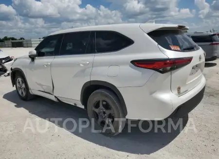 TOYOTA HIGHLANDER 2021 vin 5TDCZRAH3MS064290 from auto auction Copart