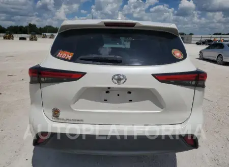 TOYOTA HIGHLANDER 2021 vin 5TDCZRAH3MS064290 from auto auction Copart