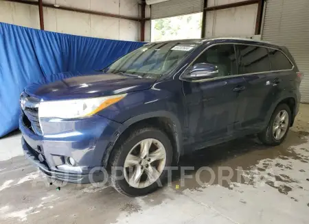 Toyota Highlander 2015 2015 vin 5TDDKRFH5FS127216 from auto auction Copart