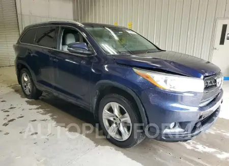 TOYOTA HIGHLANDER 2015 vin 5TDDKRFH5FS127216 from auto auction Copart