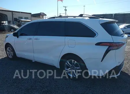 TOYOTA SIENNA XSE 2022 vin 5TDDSKFC7NS051184 from auto auction Copart