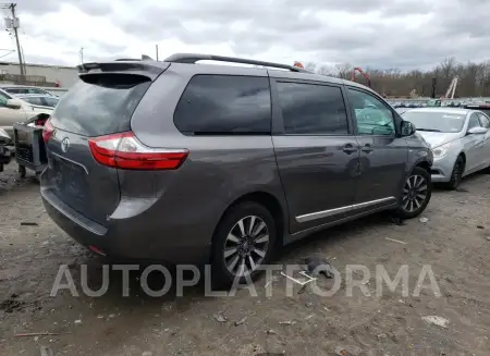 TOYOTA SIENNA LE 2018 vin 5TDJZ3DC4JS198080 from auto auction Copart