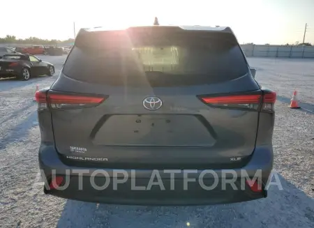 TOYOTA HIGHLANDER 2023 vin 5TDKDRAH0PS013747 from auto auction Copart