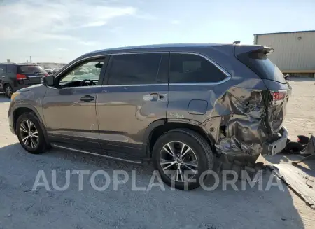 TOYOTA HIGHLANDER 2016 vin 5TDKKRFH2GS142782 from auto auction Copart